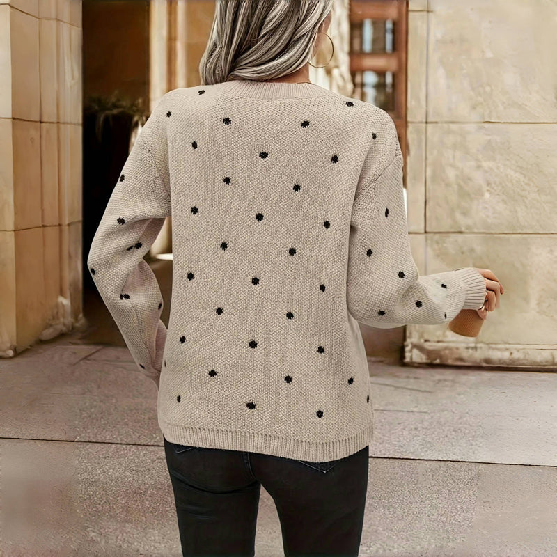 Missy™ | Modischer Strukturpullover mit verspieltem Design