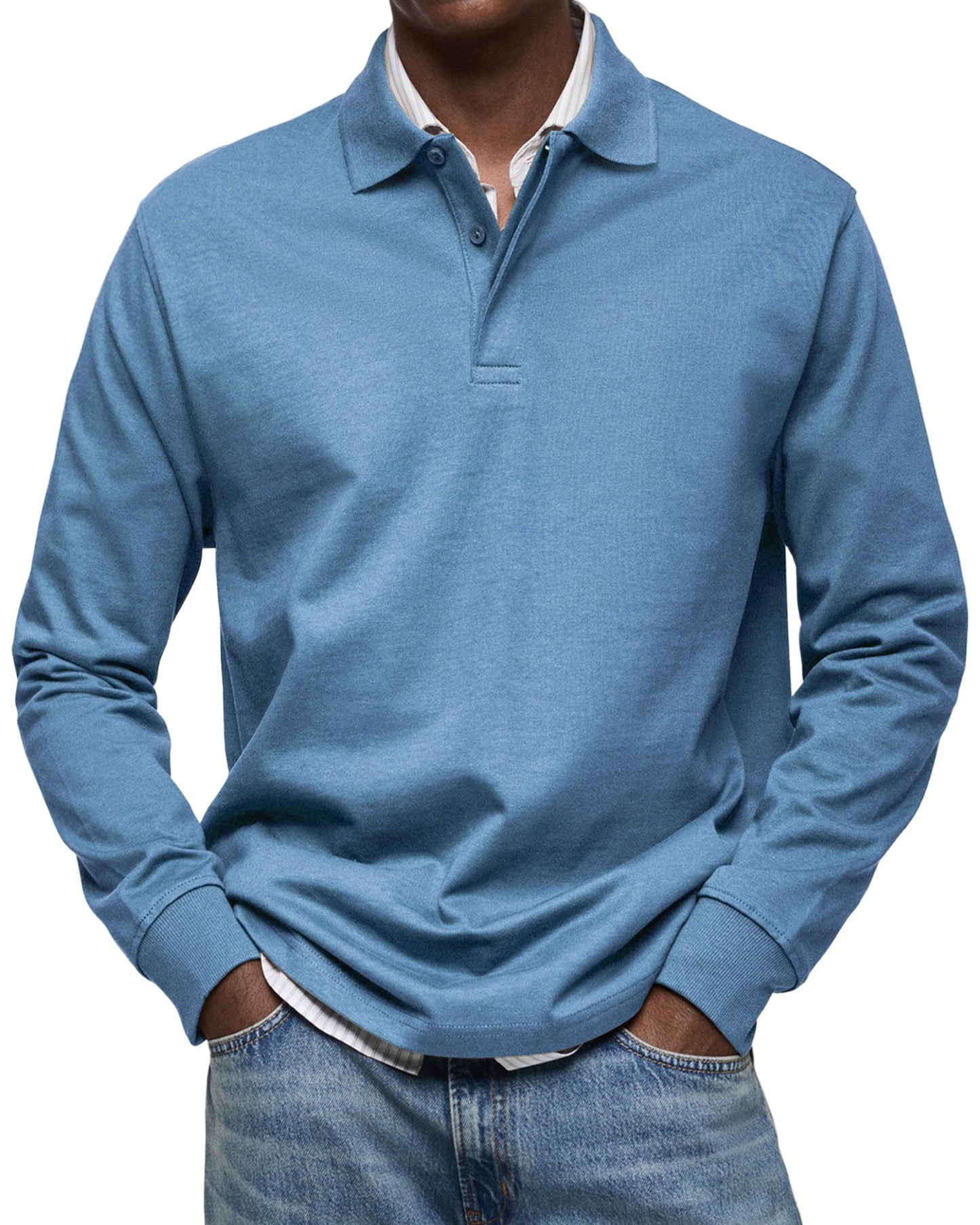 Hector™ | Langärmeliges Poloshirt