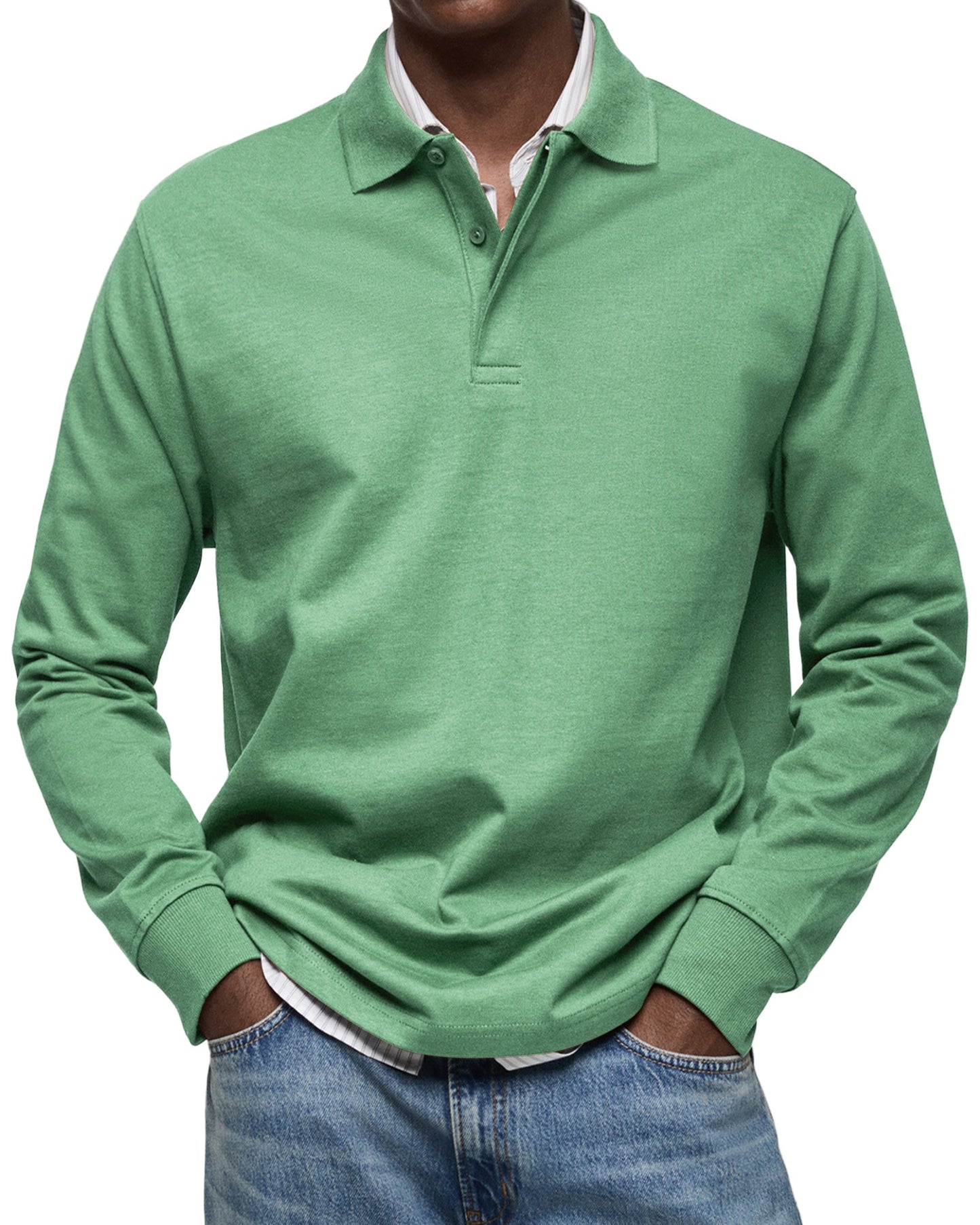 Hector™ | Langärmeliges Poloshirt