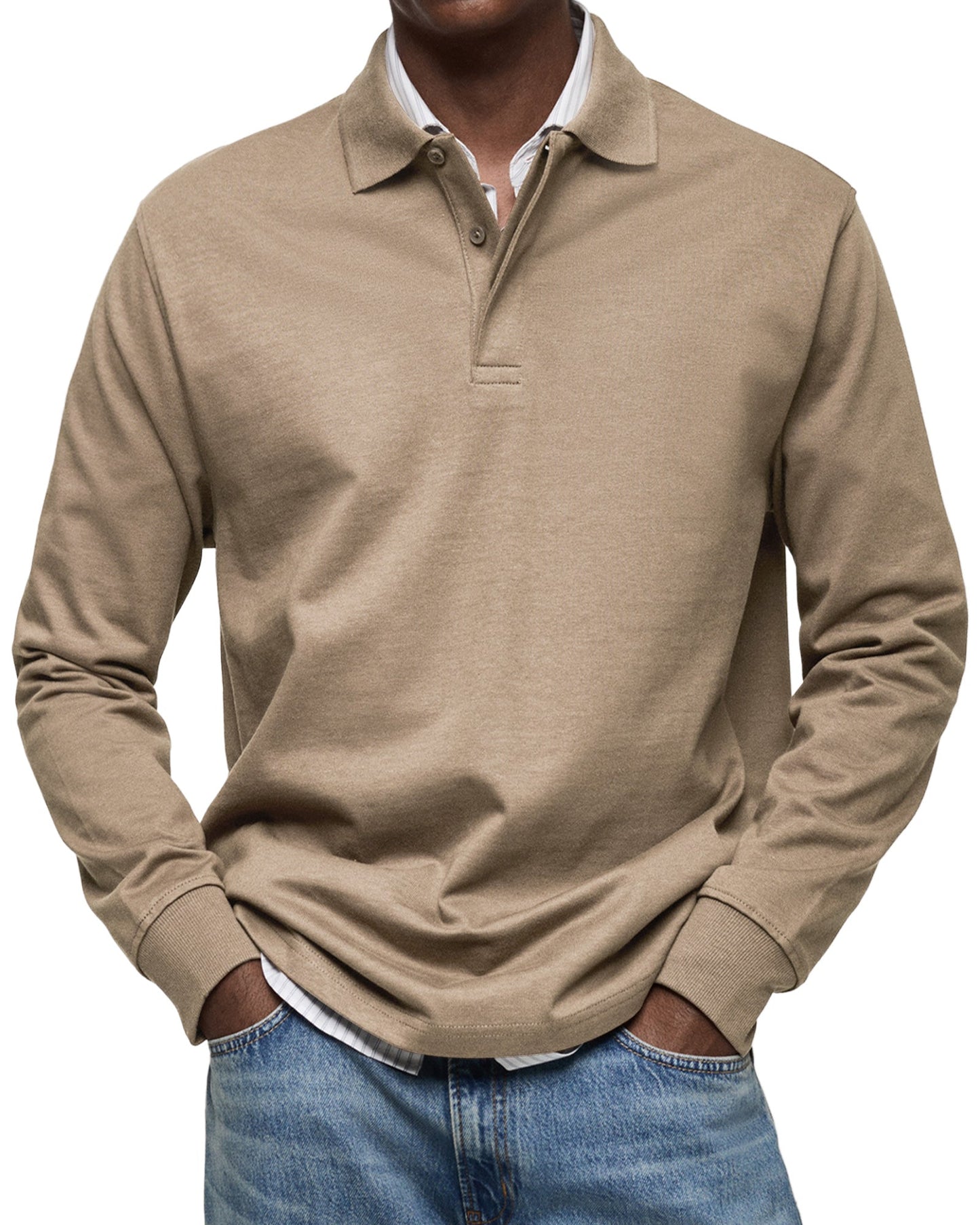 Hector™ | Langärmeliges Poloshirt
