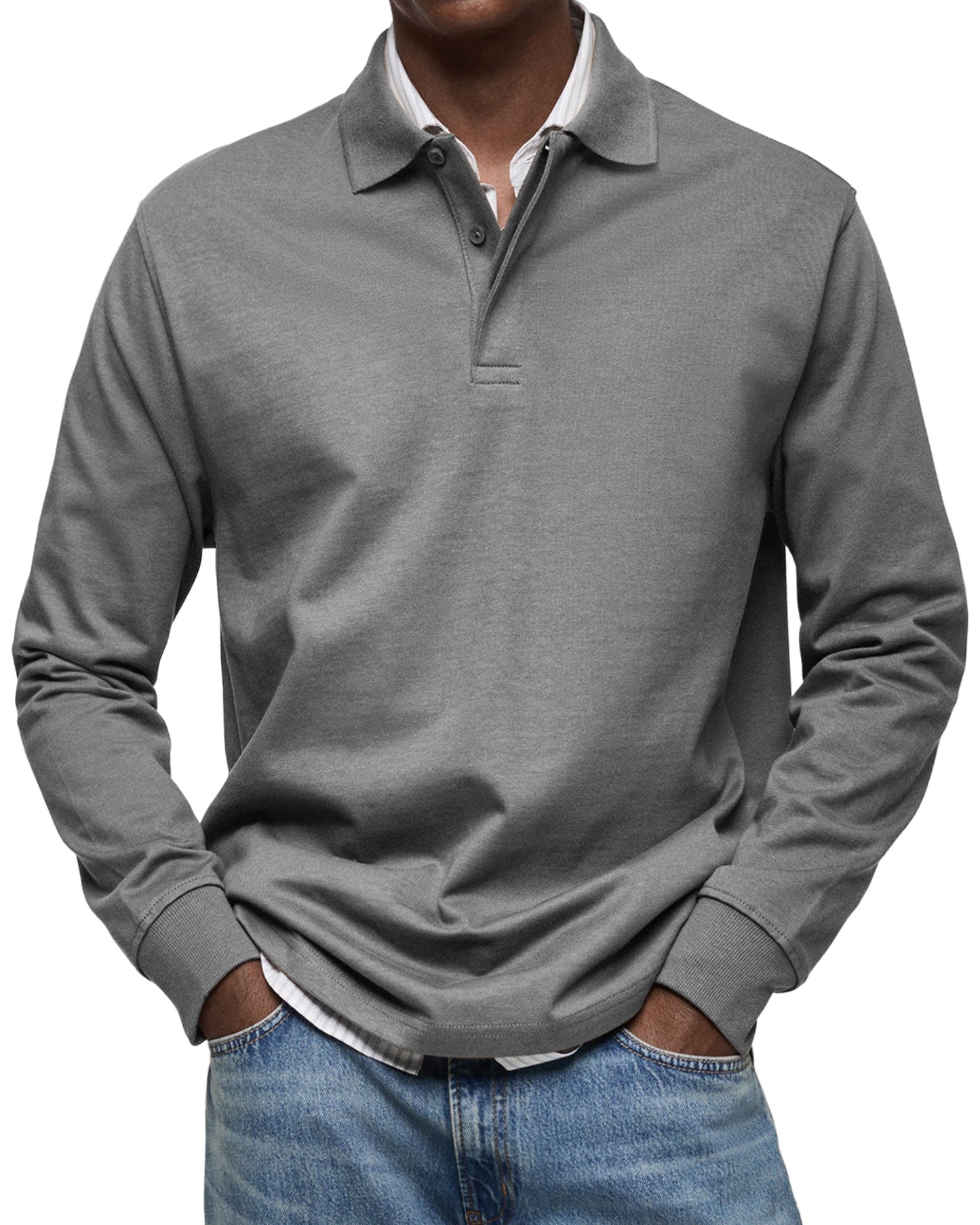 Hector™ | Langärmeliges Poloshirt