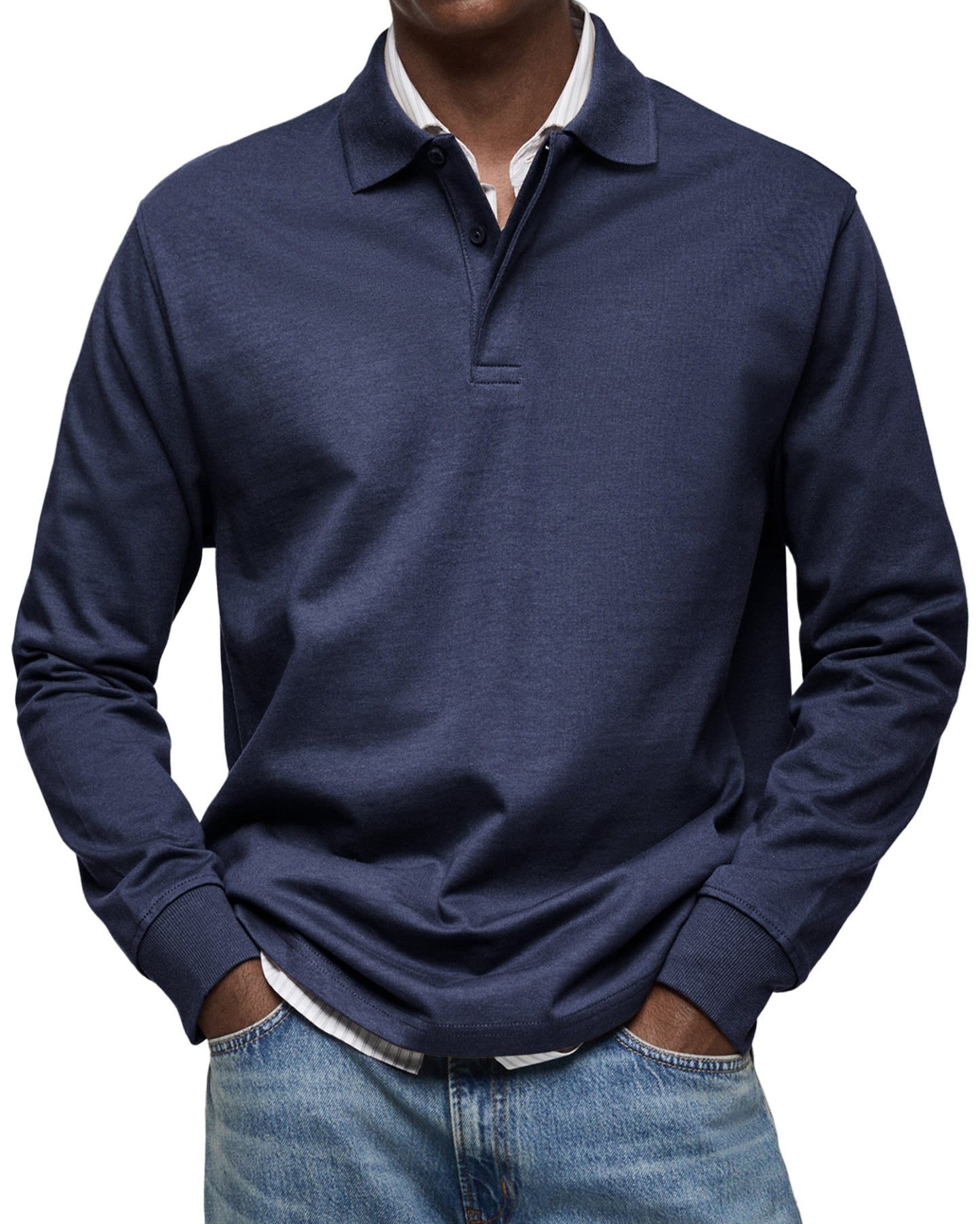 Hector™ | Langärmeliges Poloshirt