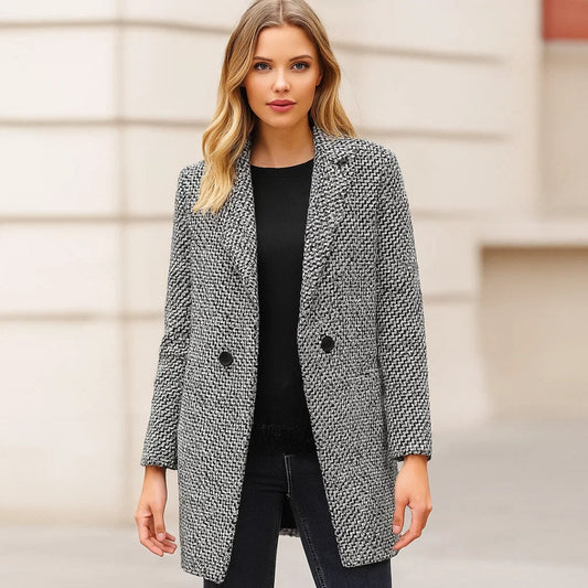 Caterinella™ | Lange Wolljacke