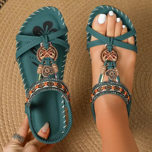 Lavendel™ | Orthopädische Ibiza-Stil Sandalen für Damen