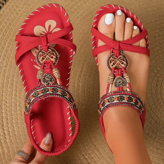 Lavendel™ | Orthopädische Ibiza-Stil Sandalen für Damen