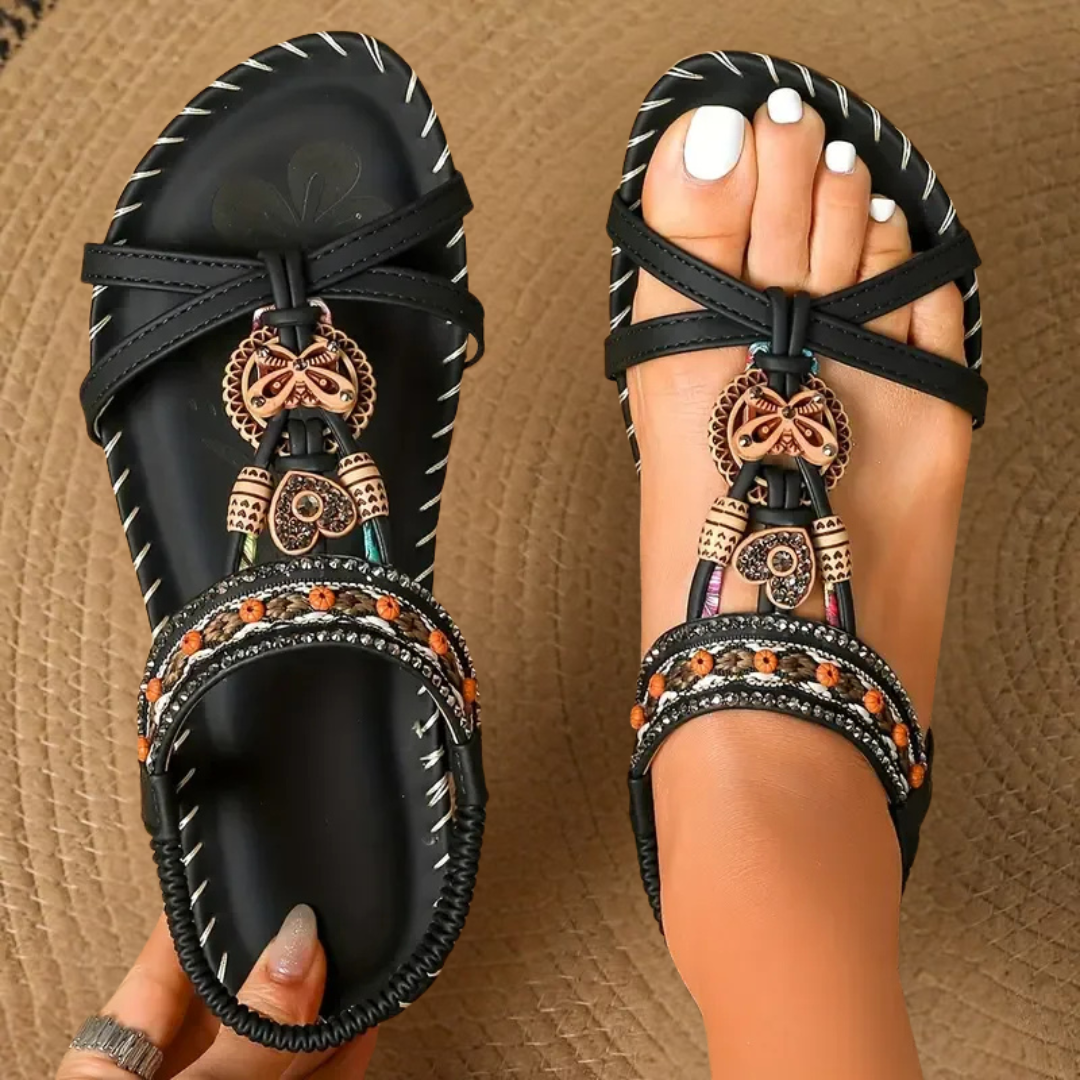 Lavendel™ | Orthopädische Ibiza-Stil Sandalen für Damen