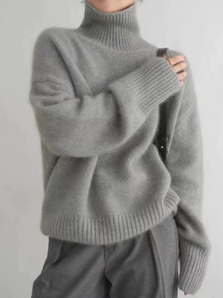 Ernestine™ | Rollkragenpullover aus Kaschmir