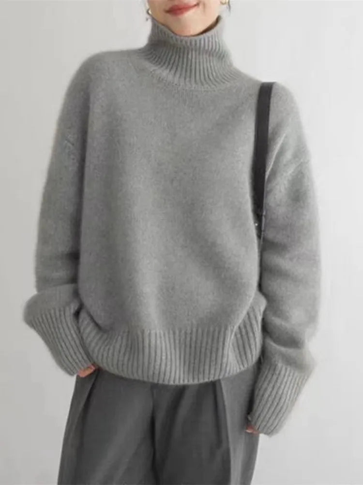 Ernestine™ | Rollkragenpullover aus Kaschmir