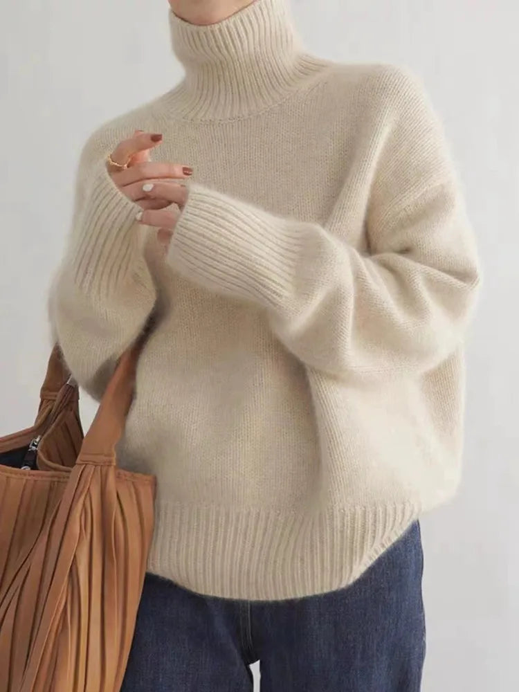 Ernestine™ | Rollkragenpullover aus Kaschmir