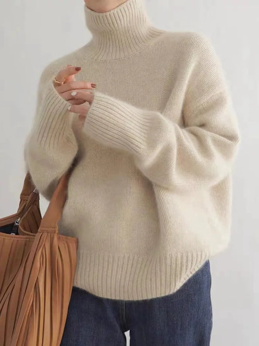 Ernestine™ | Rollkragenpullover aus Kaschmir