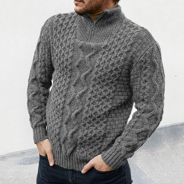 Bear™ | Gestrickter Rollkragenpullover