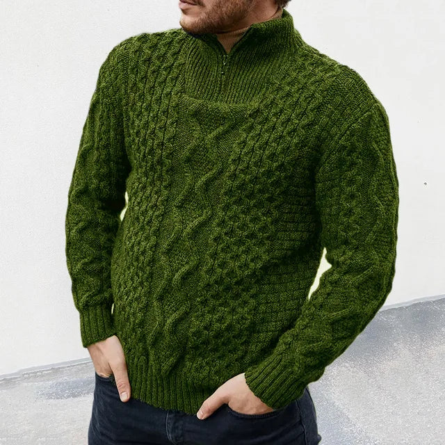 Bear™ | Gestrickter Rollkragenpullover