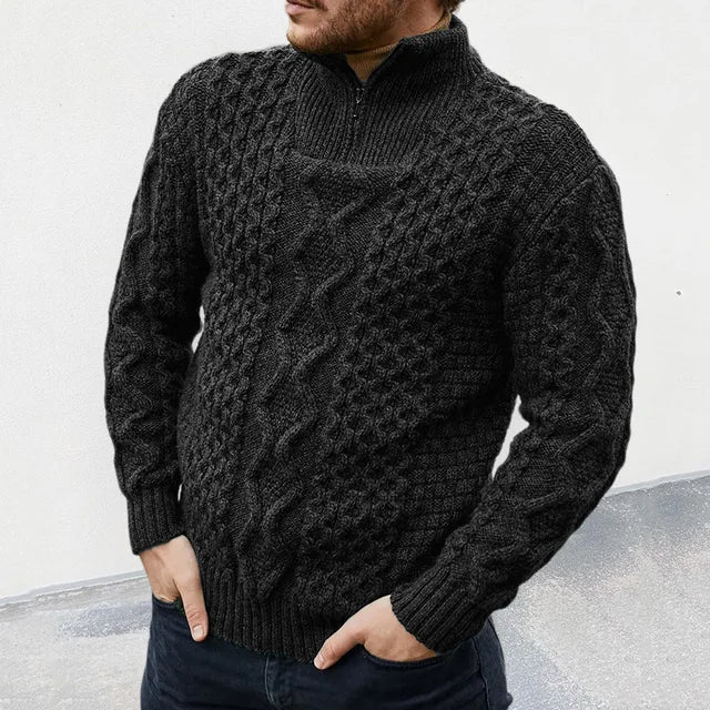 Bear™ | Gestrickter Rollkragenpullover
