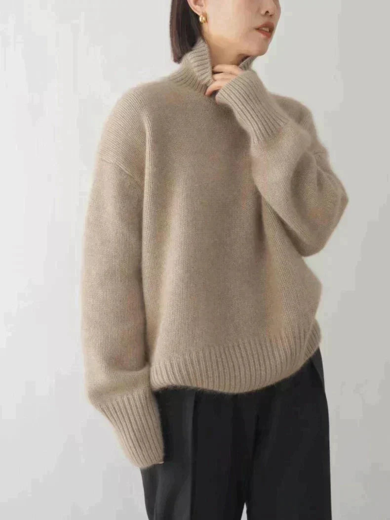 Ernestine™ | Rollkragenpullover aus Kaschmir