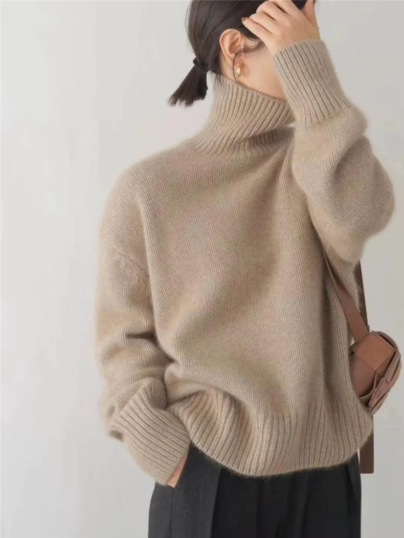 Ernestine™ | Rollkragenpullover aus Kaschmir