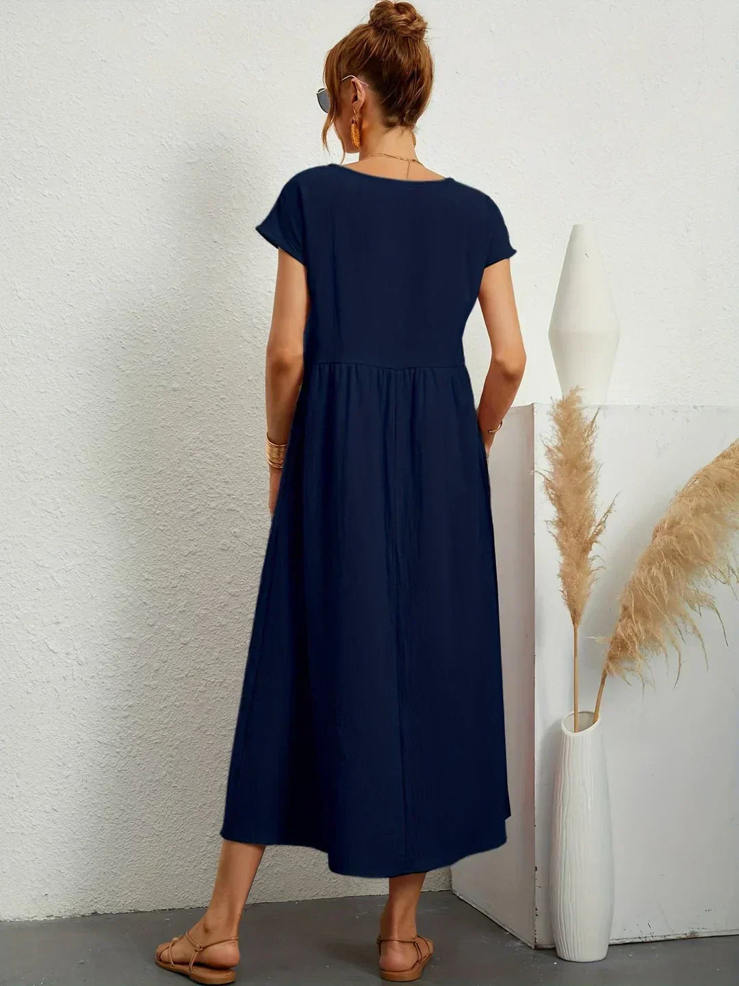 Cintia™ | Lässiges Midi Kleid