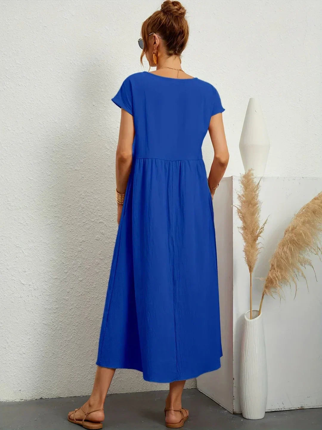 Cintia™ | Lässiges Midi Kleid