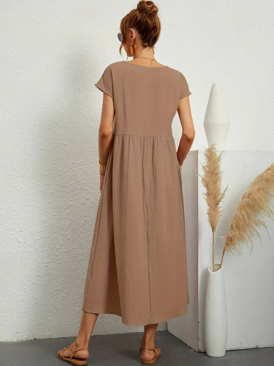 Cintia™ | Lässiges Midi Kleid