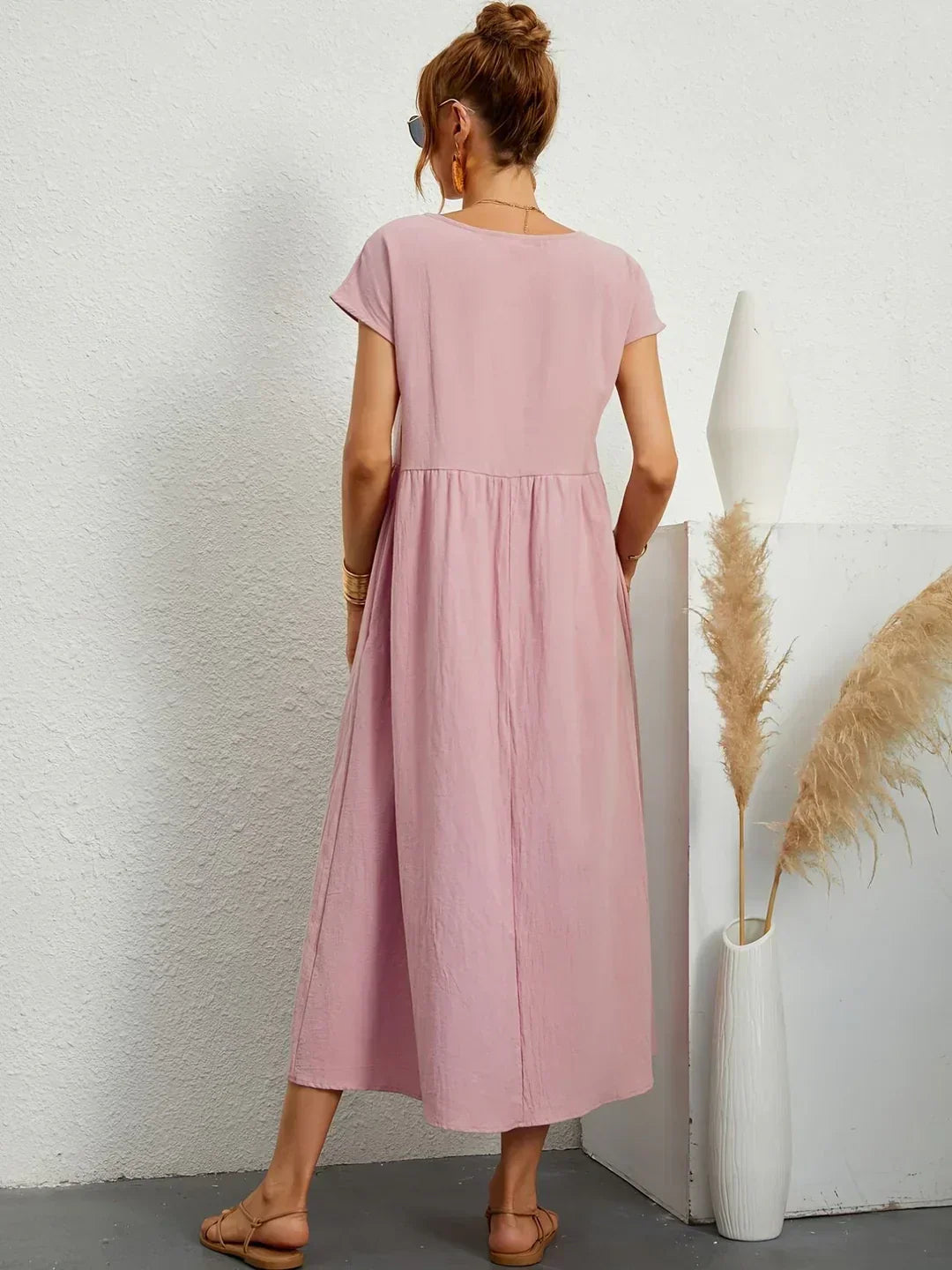 Cintia™ | Lässiges Midi Kleid