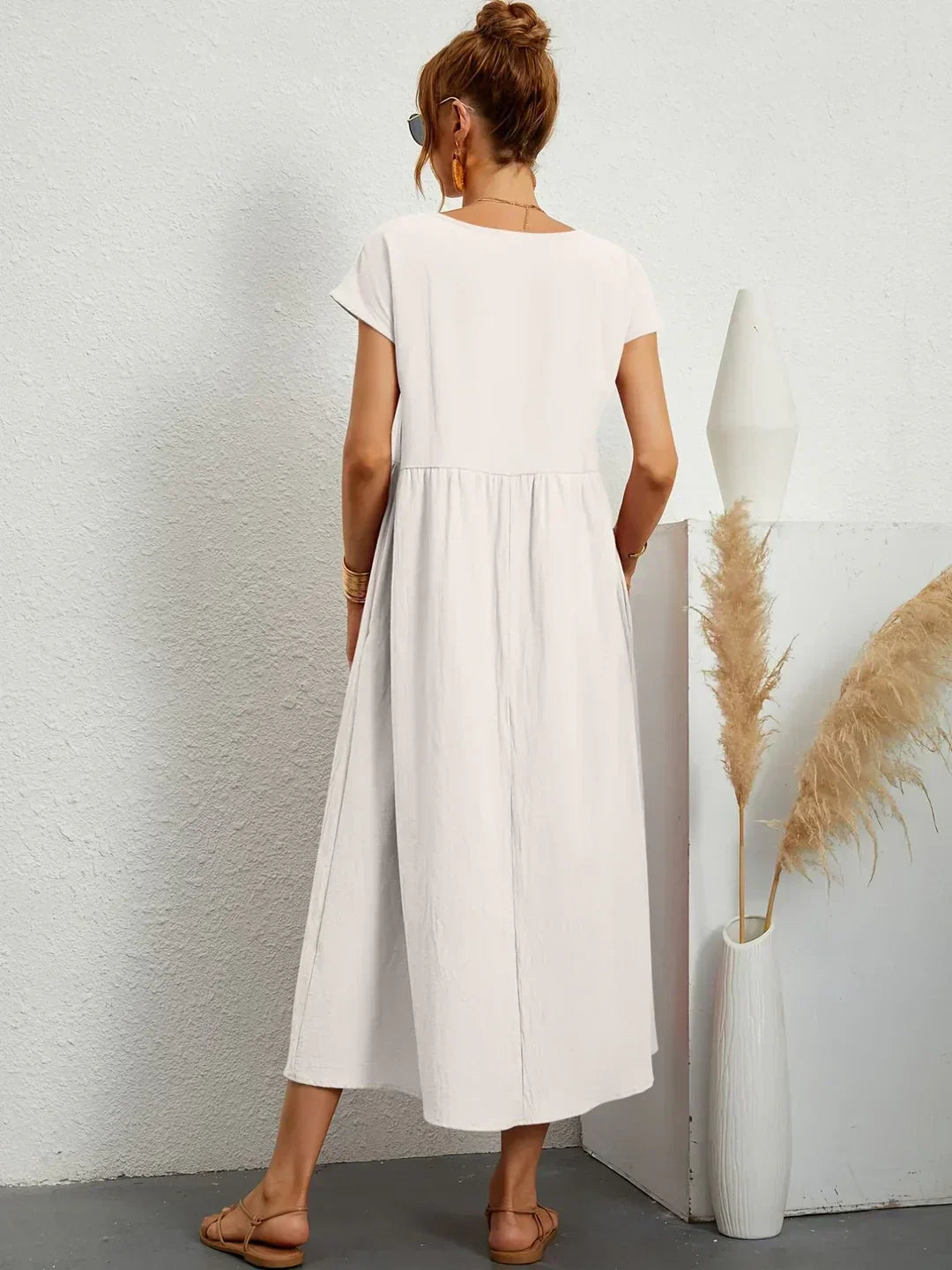 Cintia™ | Lässiges Midi Kleid