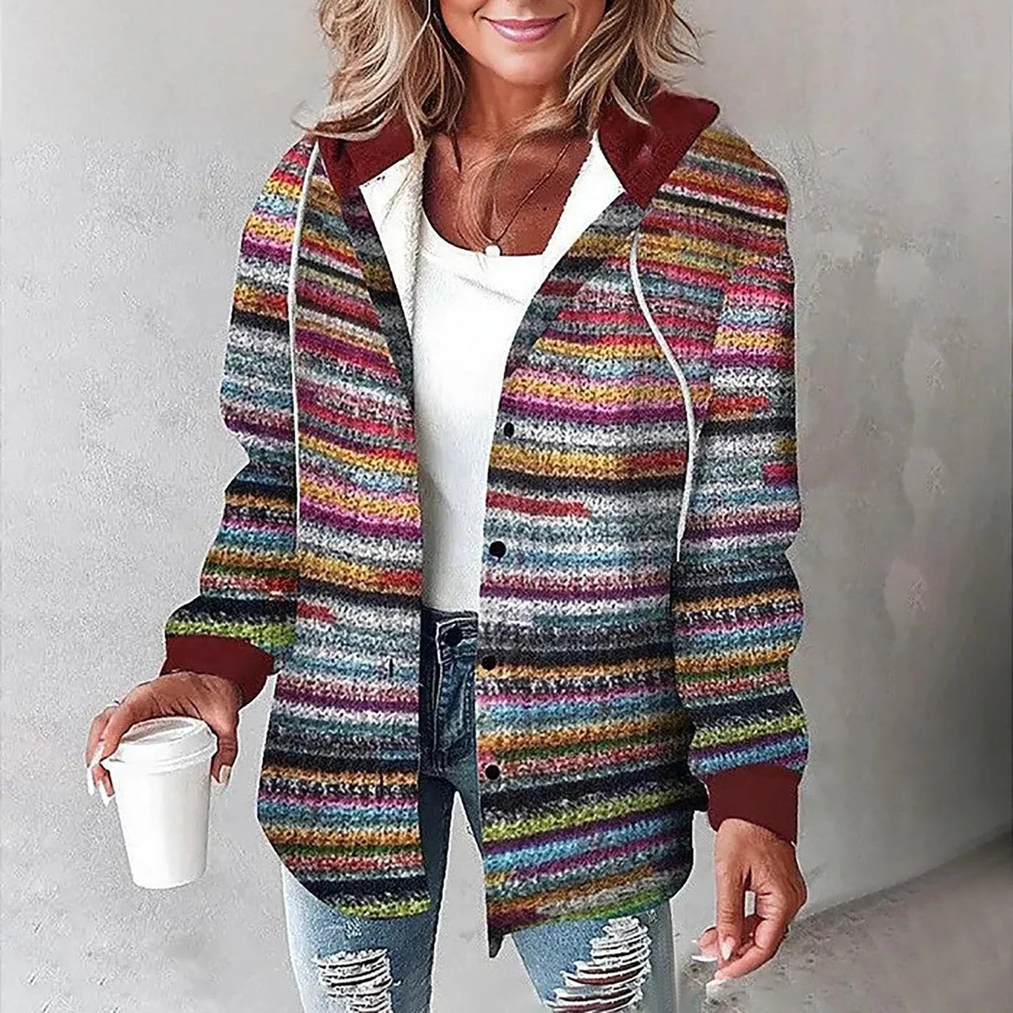 Isabella™ | Warme Stilvolle Strickjacke