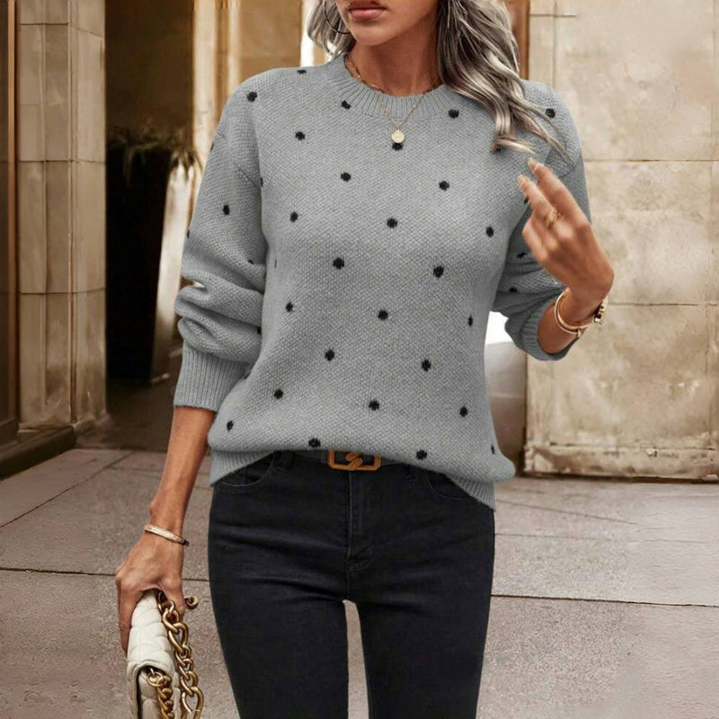 Missy™ | Modischer Strukturpullover mit verspieltem Design