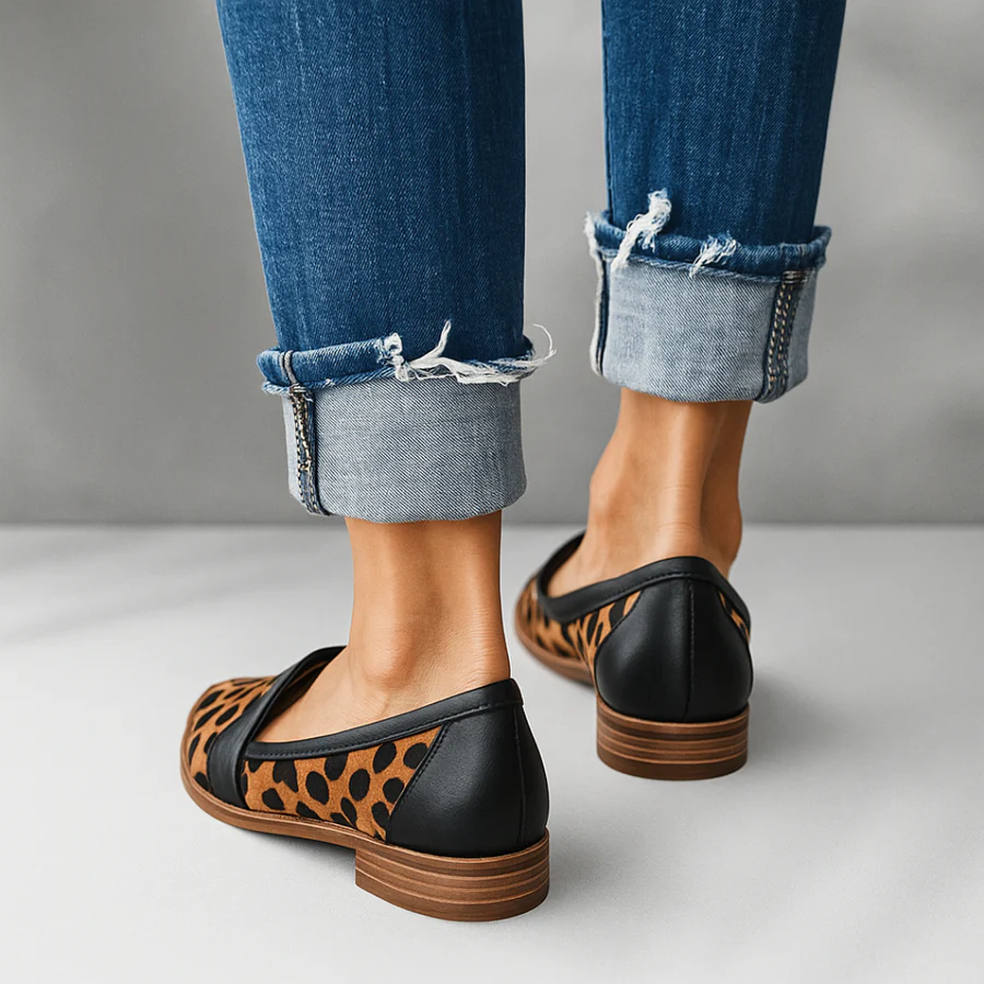 Serafina™ | Orthopädische Leder-Mokassins