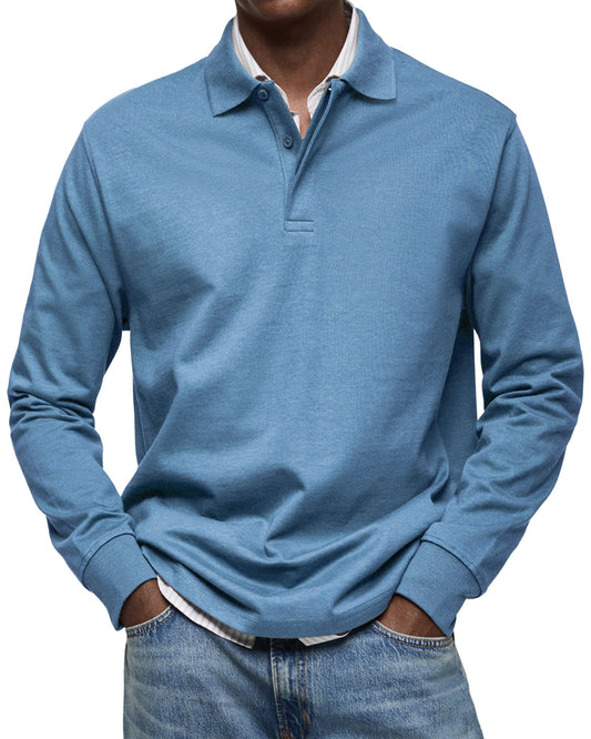 Hector™ | Langärmeliges Poloshirt