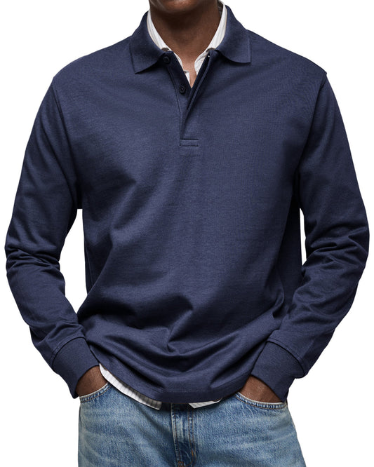 Hector™ | Langärmeliges Poloshirt