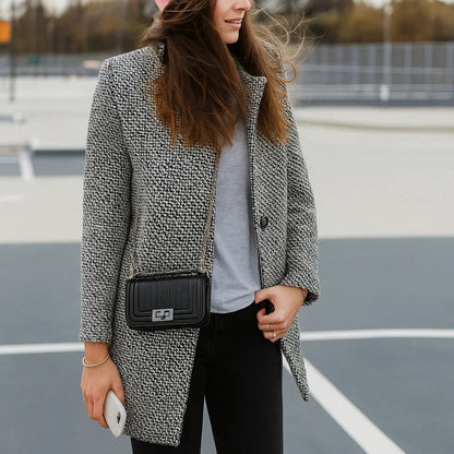 Caterinella™ | Lange Wolljacke