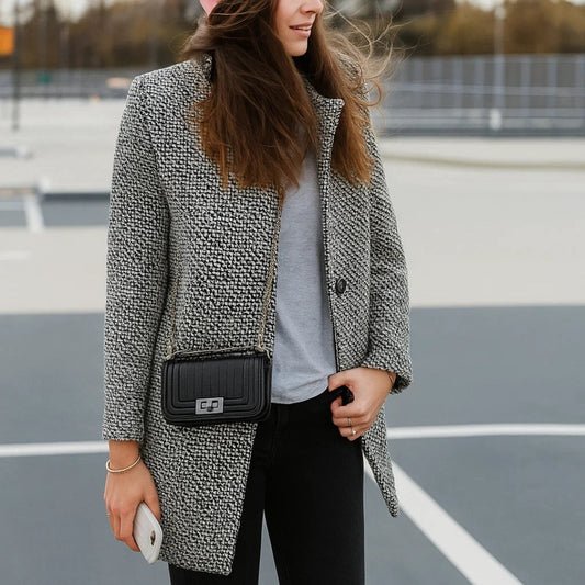 Caterinella™ | Lange Wolljacke