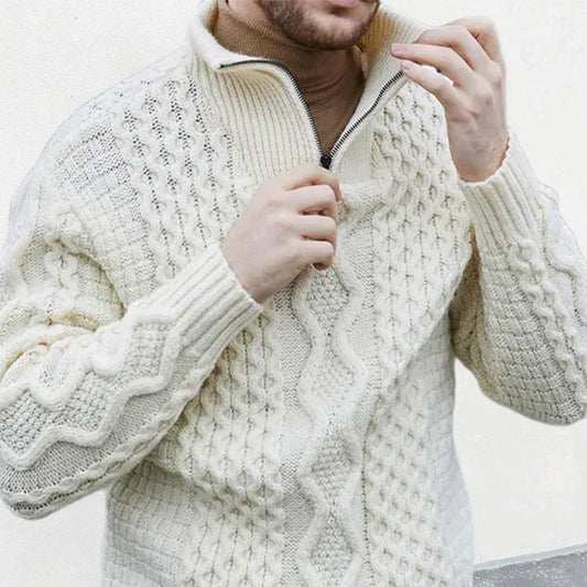 Bear™ | Gestrickter Rollkragenpullover
