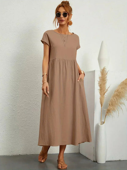 Cintia™ | Lässiges Midi Kleid