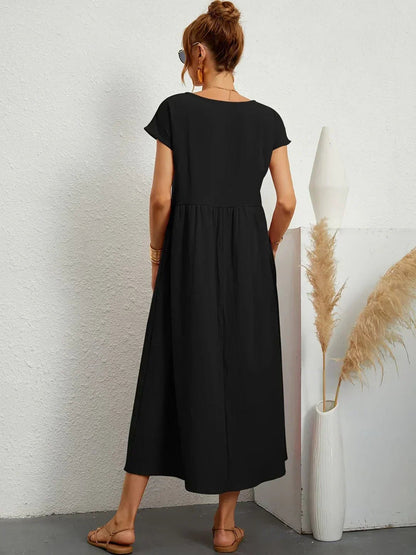 Cintia™ | Lässiges Midi Kleid